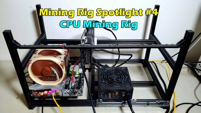 Ryzen 3900X CPU Mining Rig Spotlight | Mining Rig Spotlight #4