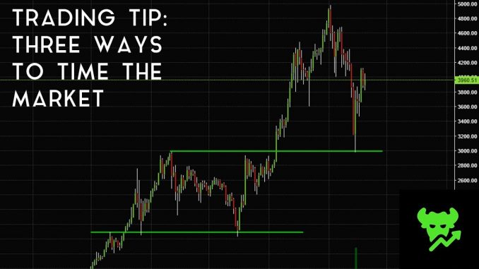 Trading Tip #5: Three Ways To Time The Market