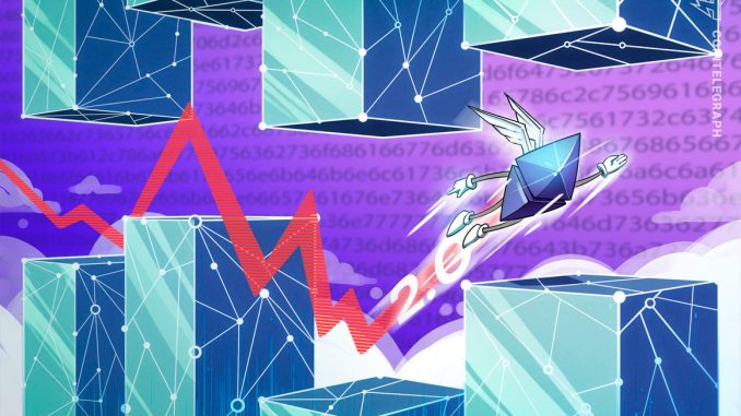 Ethereum Merge spikes block creation with a faster average block time