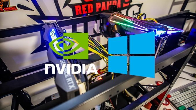 Nvidia drivers makes a huge difference mining in WINDOWS for LHR gpu's