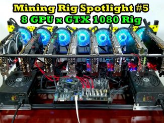 8 GPU x GTX 1080 Mining Rig Spotlight | Mining Rig Spotlight #5