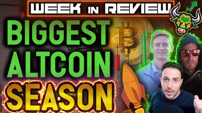 BITCOIN ALL TIME HIGH WILL TRIGGER INSANE ALT SEASON!! DeFi NFT and Cryptocurrency Week in Review!