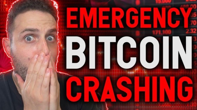 EMERGENCY!! BITCOIN CRASHING NOW!! Do not let whales steal your coins!