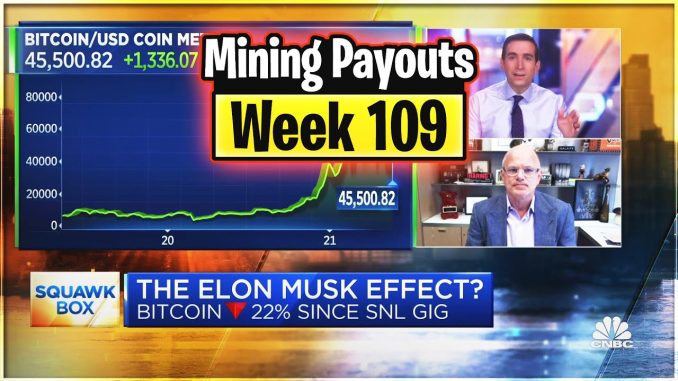 Weekly Mining Payouts 5/16/21 | Week 109