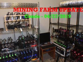Crypto Mining Farm Update at Condo - 04/27/19