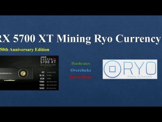 RX 5700 XT - Mining Ryo Currency
