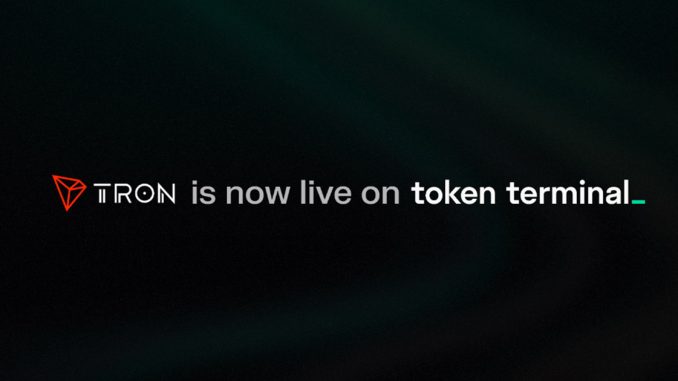 TRON Network integrated with Token Terminal