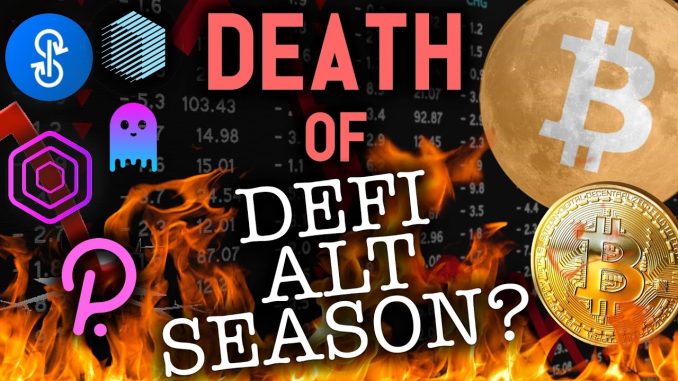 DEATH OF DEFI ALT SEASON? NO WAY! This is 2016 on STEROIDS