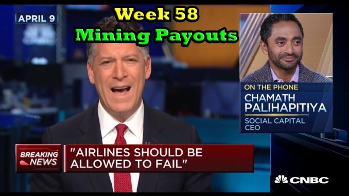 Week 58 | Mining Payouts 4/25/20
