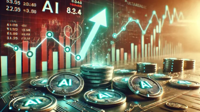 AI tokens FET, AGIX, OCEAN, and ARKM surge despite market sell-off