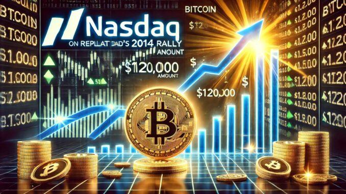 Bitcoin on Path To Replicate Nasdaq's 2014 Rally Says Analyst, BTC Price Eyes $120,000 Amount