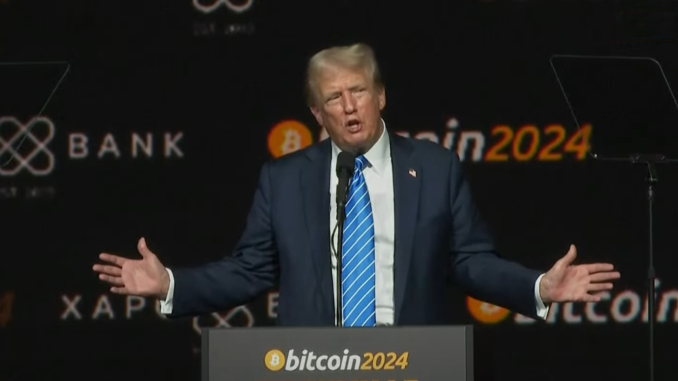 Donald trump Bitcoin news