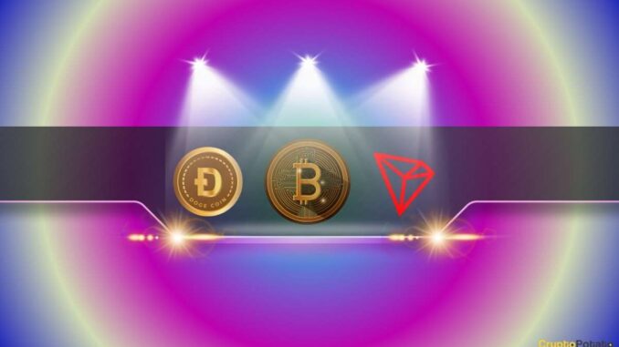 TRON (TRX) and Dogecoin (DOGE) Placed in This Prestigious Ranking: Details