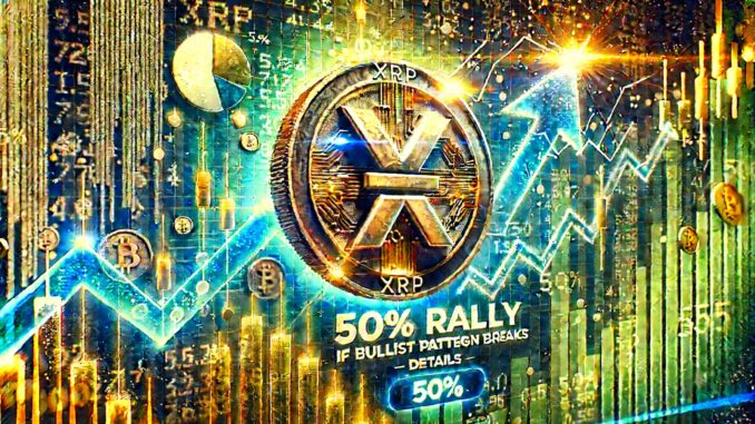 Analyst Predicts XRP 50% Rally If Bullish Pattern Breaks – Details