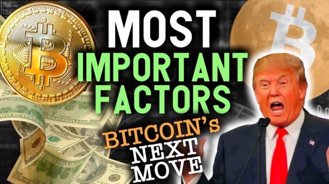 THE MOST IMPORTANT FACTORS IN BITCOIN'S NEXT MOVE