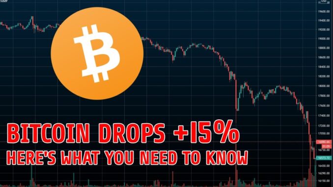 Bitcoin Crashes 15% | Here's What You Need To Know