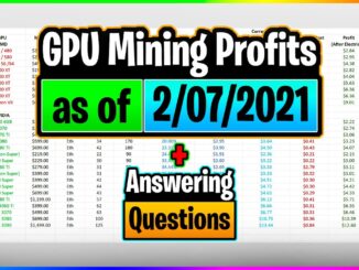 GPU Mining Profits as of 2/7/21 | Answering Questions | Twitch Recap