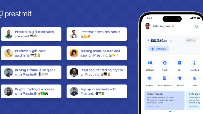 Prestmit: Transforming Crypto Trading in Nigeria with Secure and Efficient Solutions