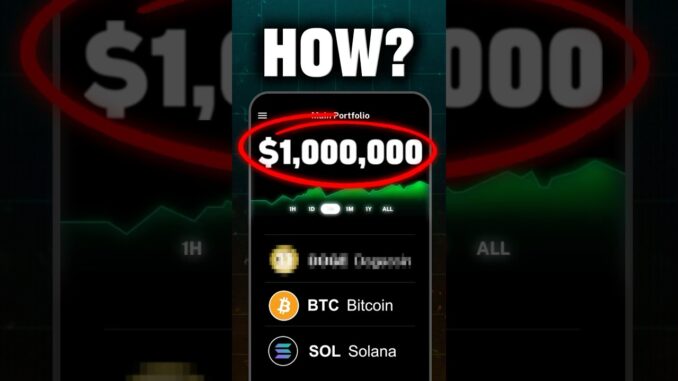 How Much Crypto to Become a MILLIONAIRE? 🤑