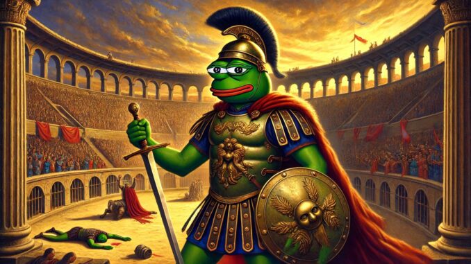 $PEPE and 4 Other Frog Meme Coins Hopping for Kekius Maximus