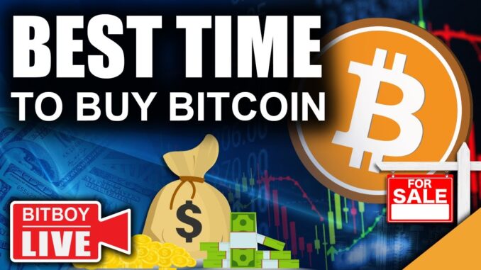 Best Time To Buy Bitcoin (Institutions Still Pouring Money In)