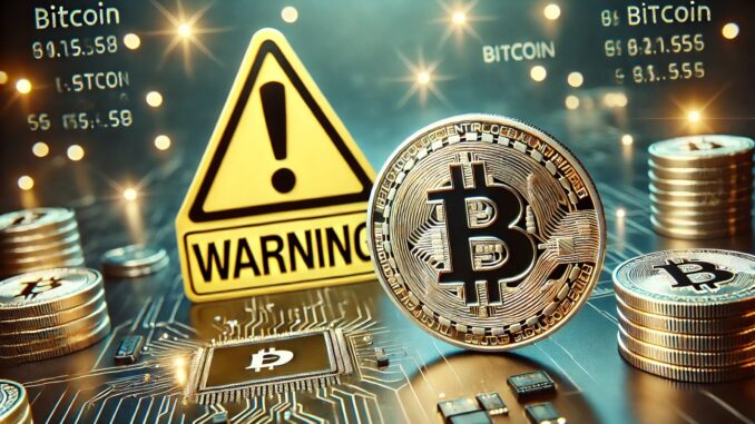 Bitcoin news warning